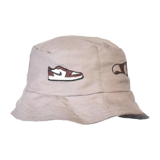 "Mocha Python" Bucket Hat