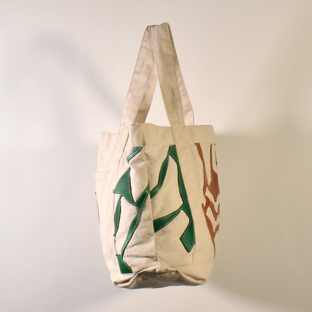 "Deconstructed" Tote